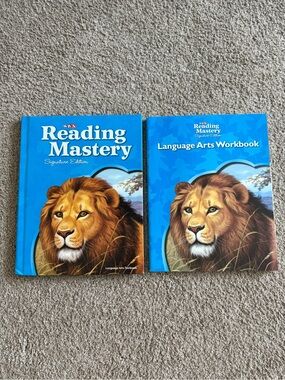 SRA Reading Mastery Signature Edition Language Arts Textbook & Workbook - Blue